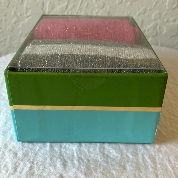 Kate Spade:  Gray & Pink Socks Set - Picture 10 of 16
